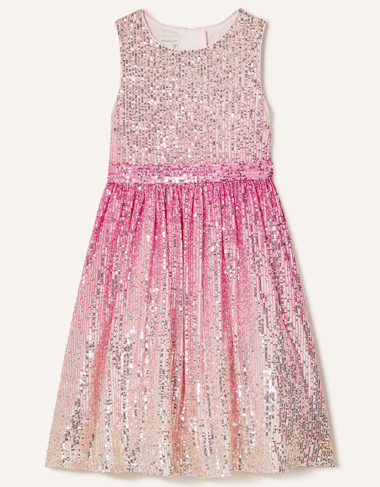 Ombre Sequin Dress Pink | Girls ...